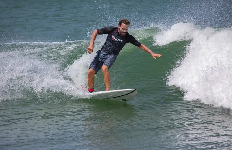 The Blue Wave Arugambay surfing